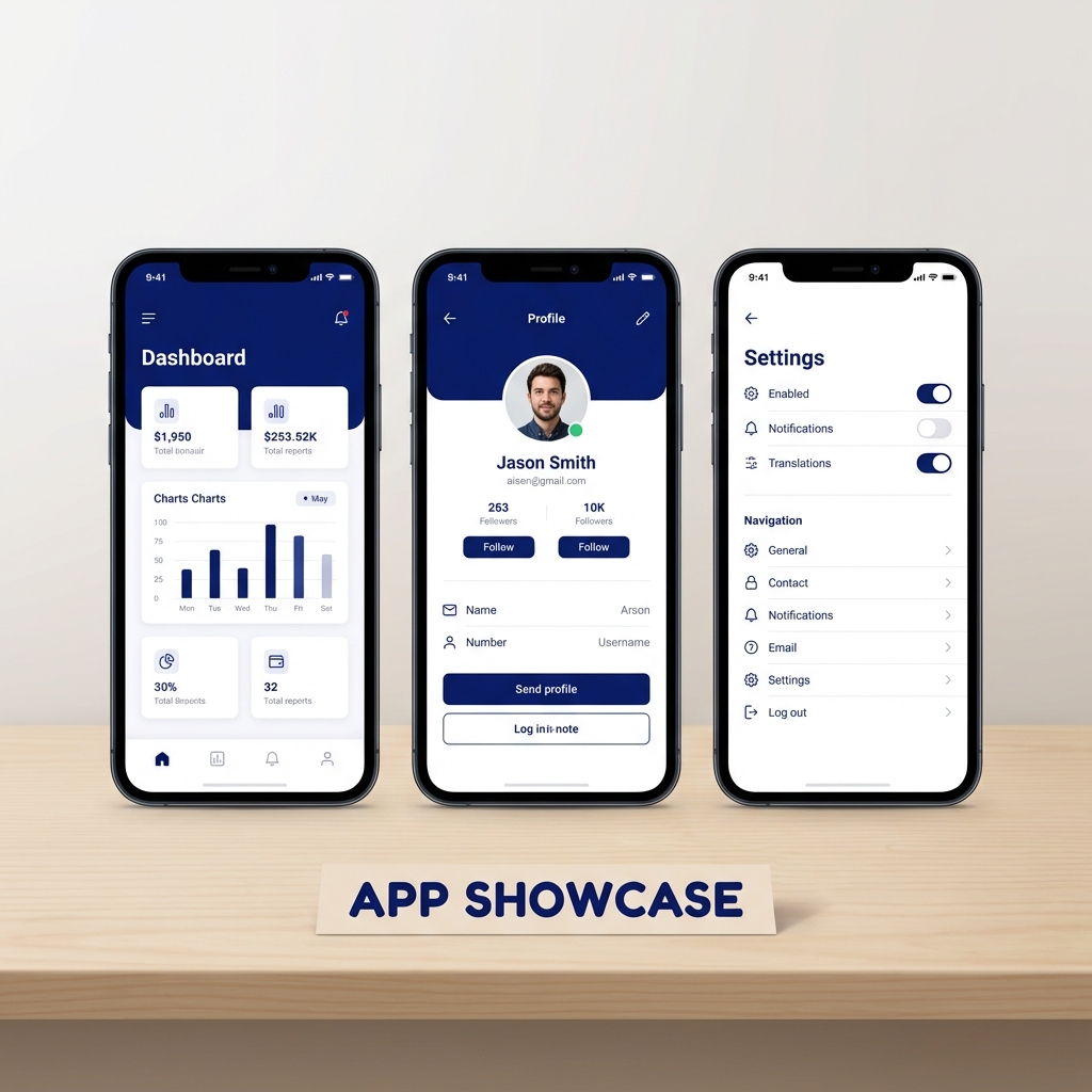 تصميم واجهة تطبيق